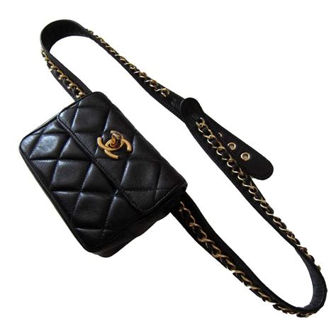 chanel bkauwe bagellak|Chanel belt bag.